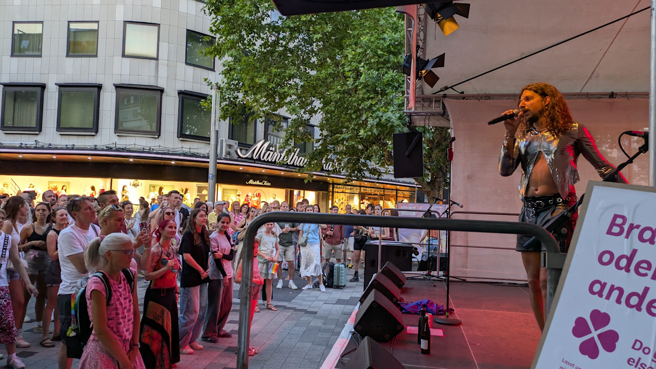 "Paritätische Bühne" beim Fête de la Musique 2025