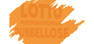 Neutrale Schrift Rubbellose