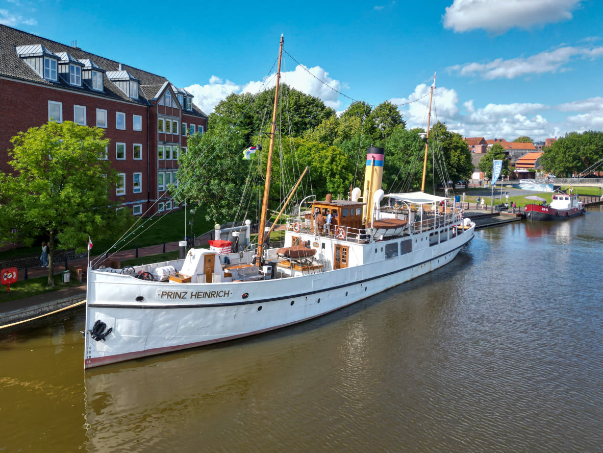 100.000,00 € für das Dampfschiff „Prinz Heinrich“ in Leer (Bildquelle: DSD/Rossner).