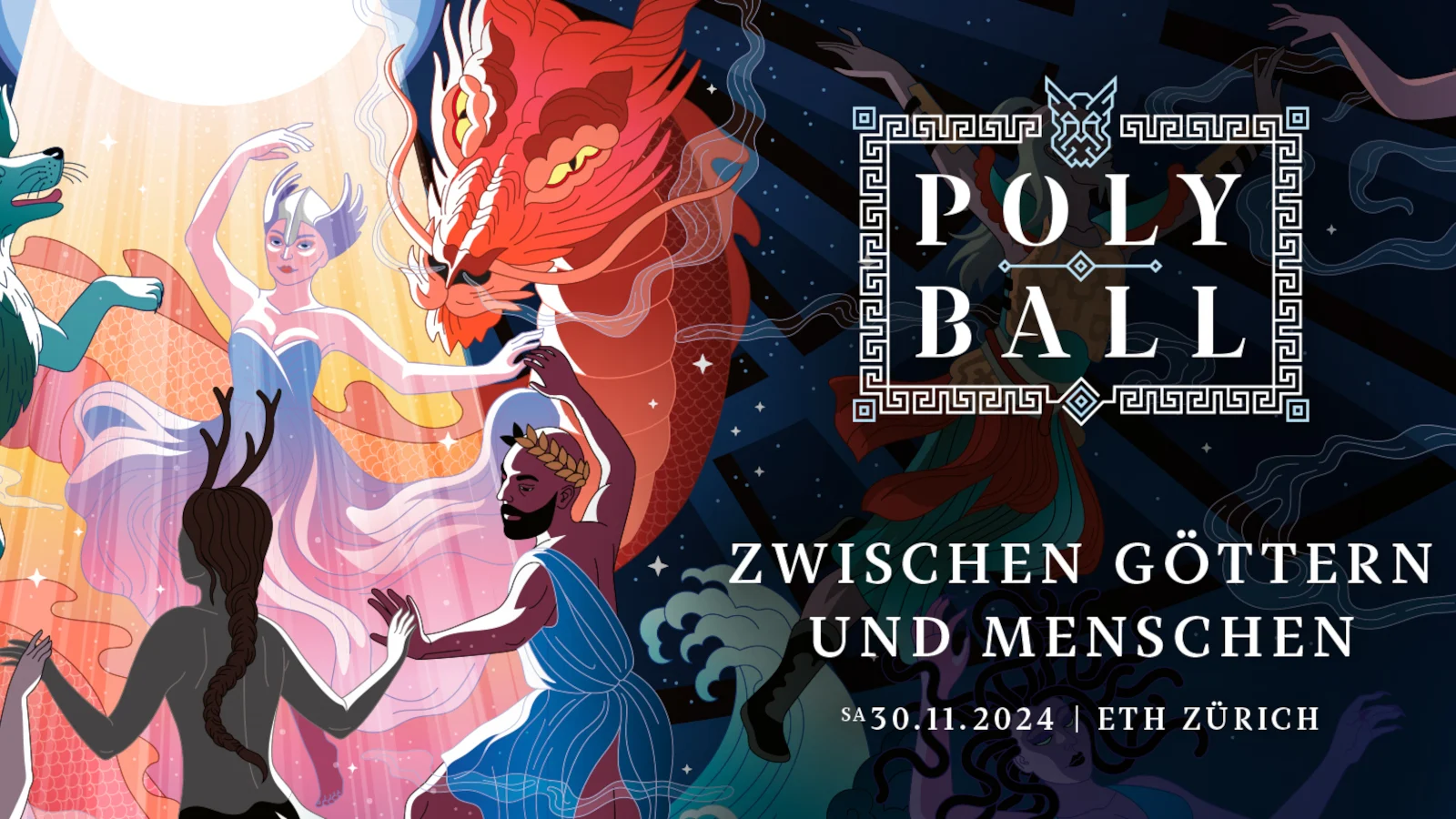 Polyball 2024: Eine Nacht zwischen Göttern und Menschen