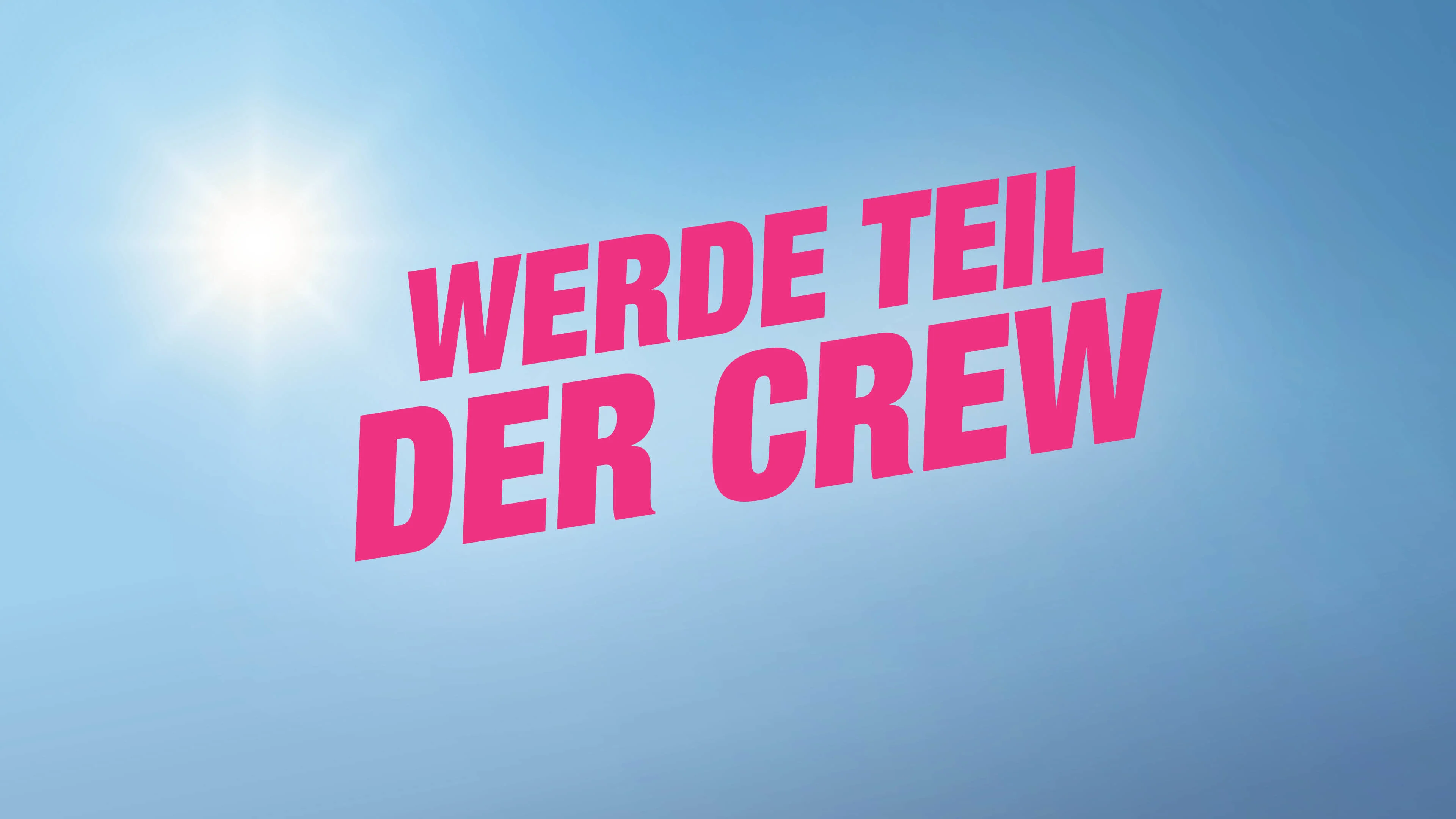 Werde Teil der Energy Air Crew