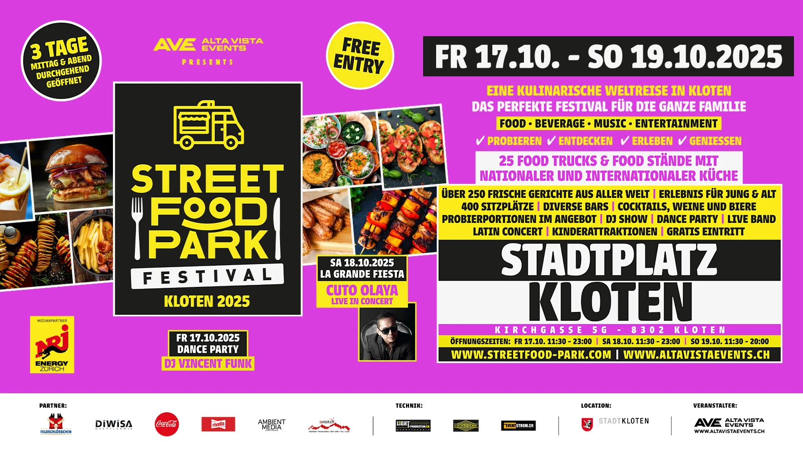 Street Food Park, Stadtplatz Kloten