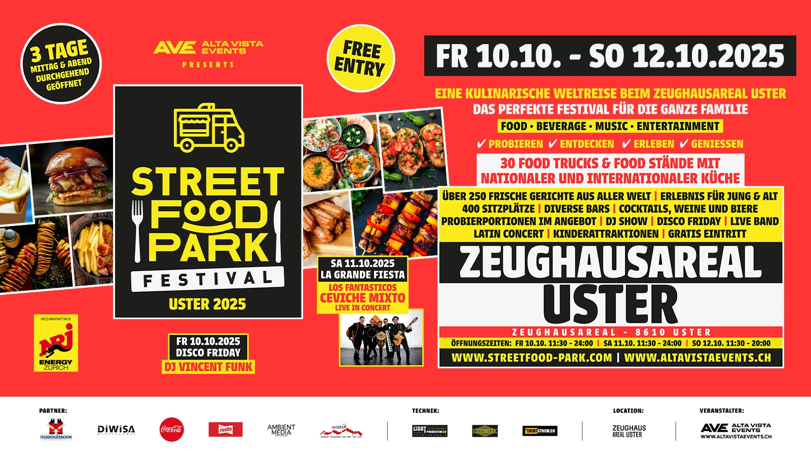 Street Food Park, Zeughausareal Uster