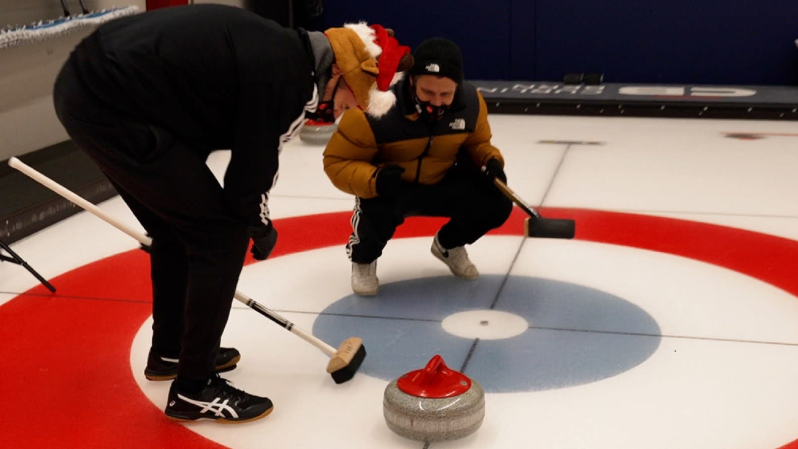 «Erst Wochenende wenn…» - die Curling-Team-Challenge