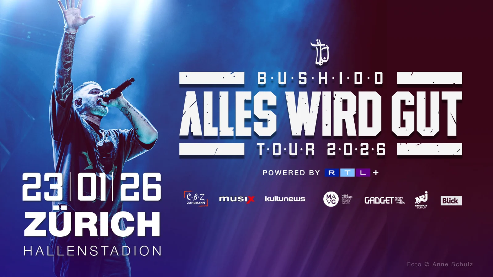  Bushido auf Abschieds-Tour im 2026 