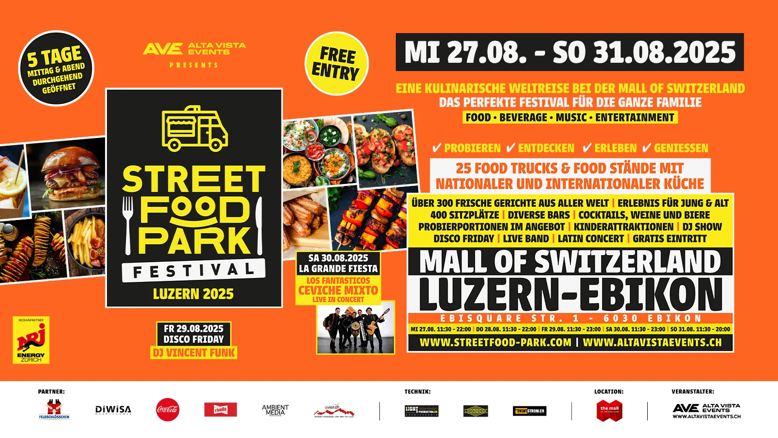 Street Food Park - Mall of Switzerland, Ebikon 2025
