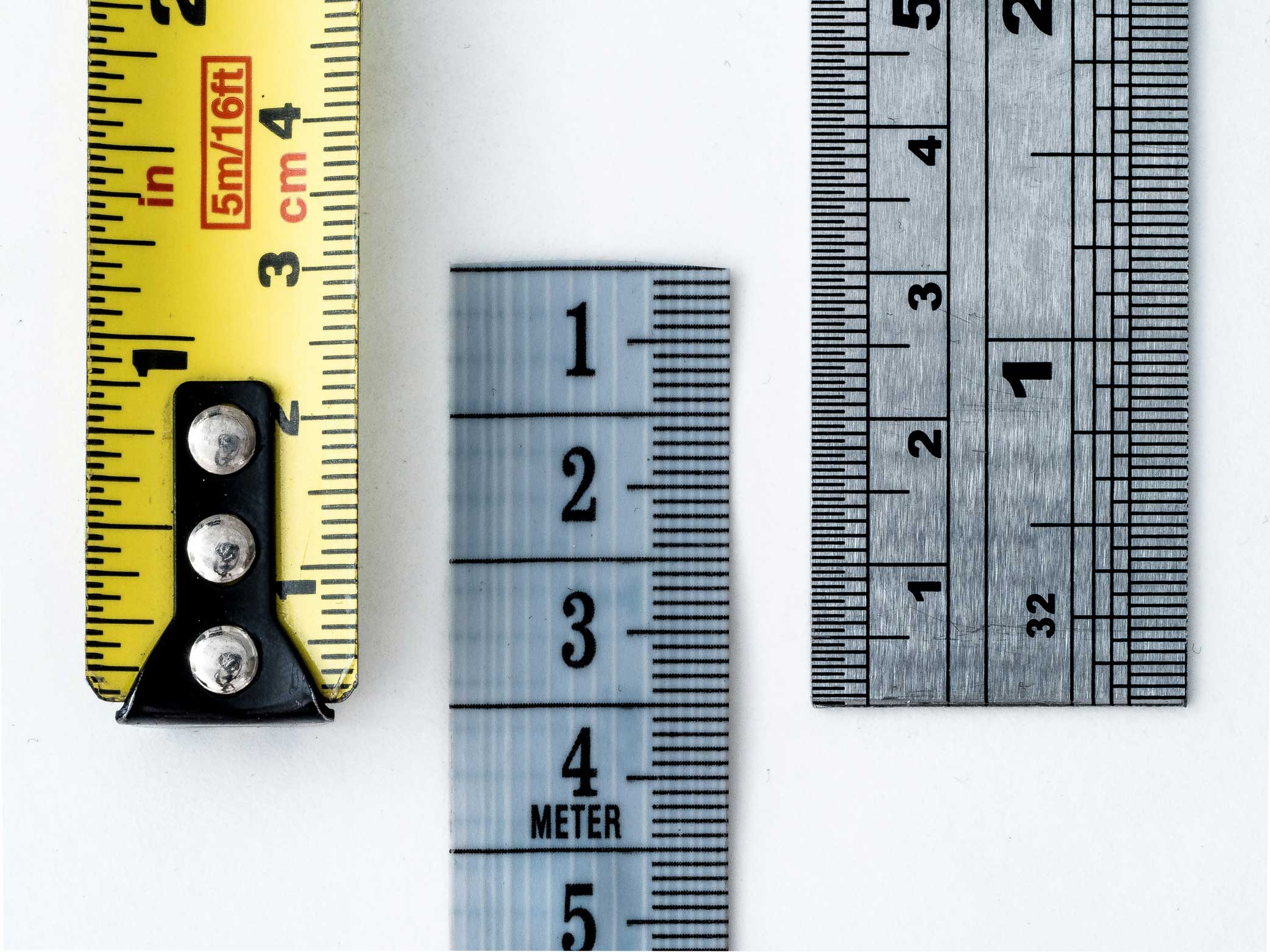 Tape Measure and Rulers
