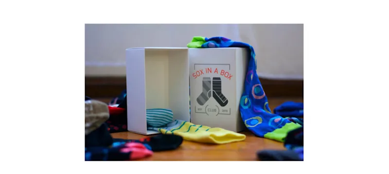 Rigid Box for Socks
