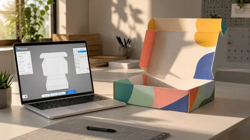 packwire 3d on laptop