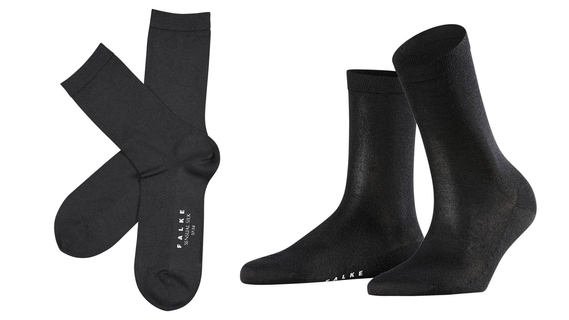 Black Falke Sensitive Malaga Midcalf Socks 