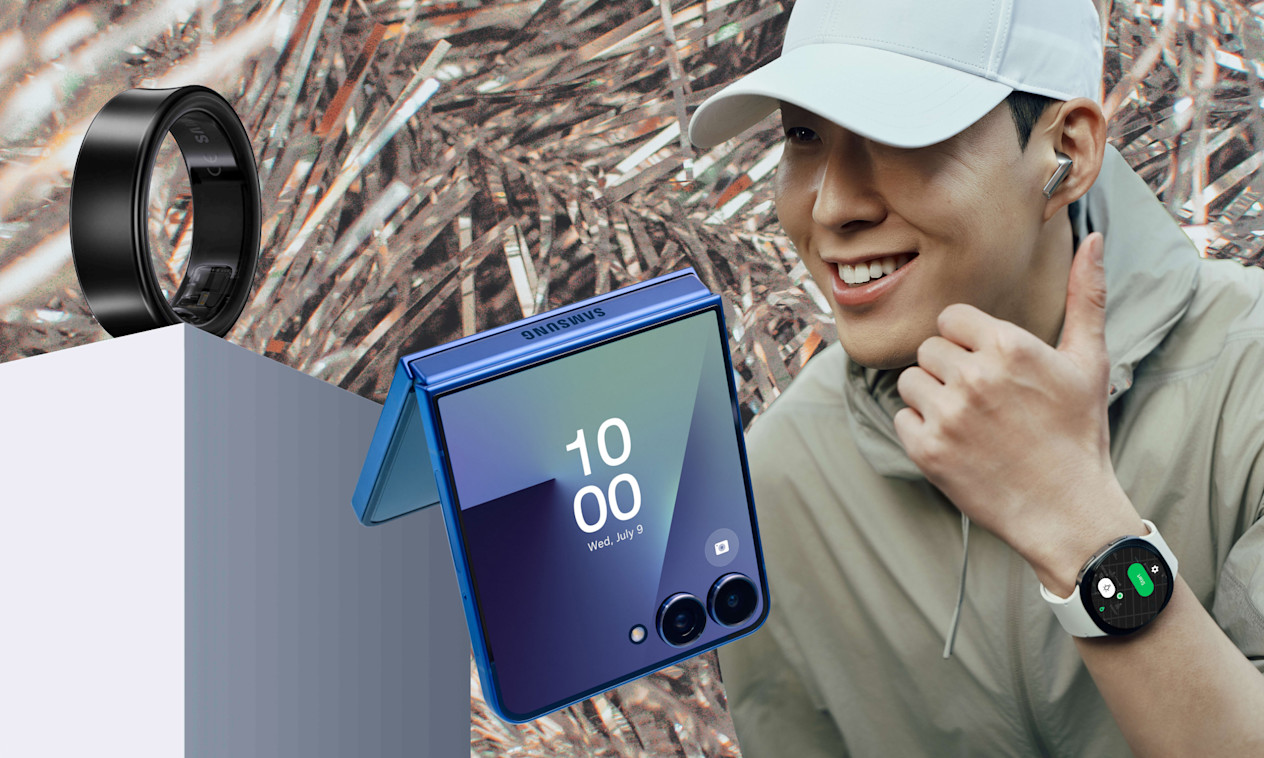 Samsung product collage