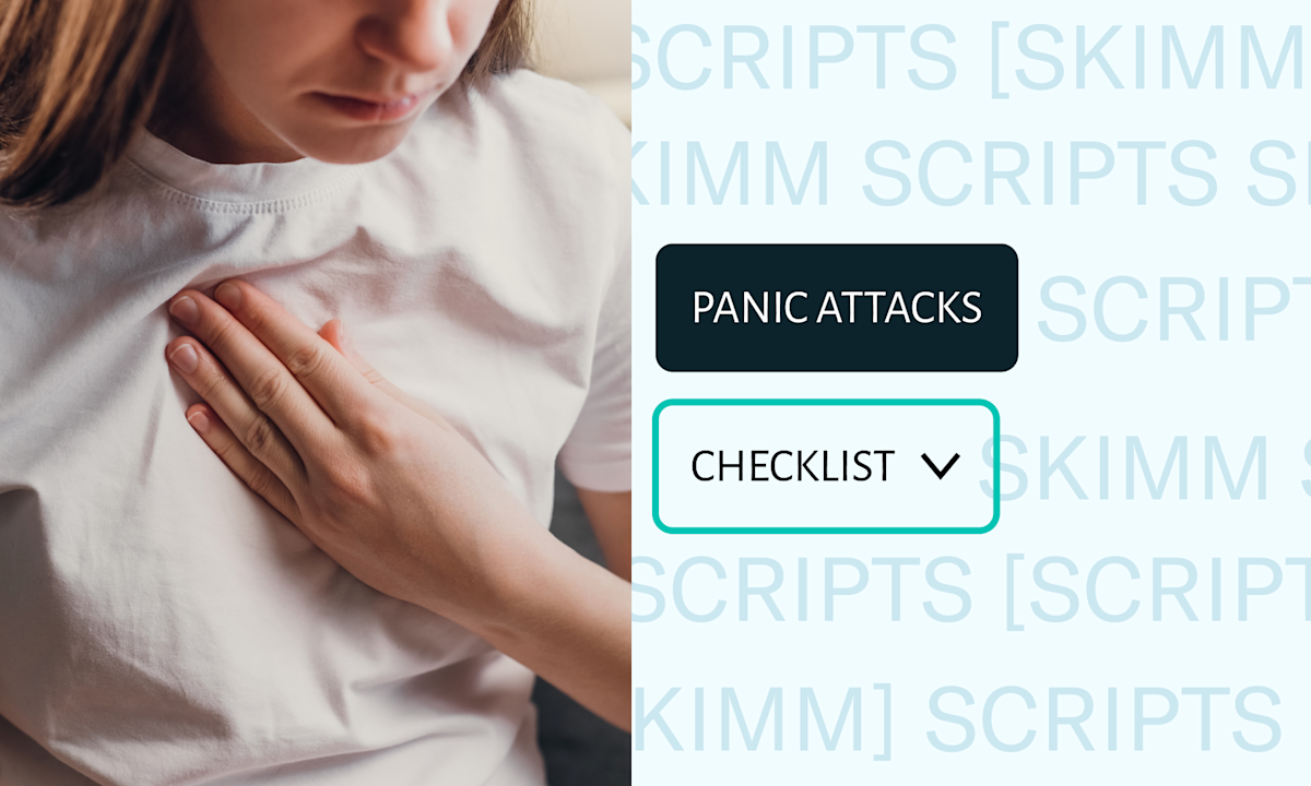 How to Help Stop a Panic Attack: A Downloadable Checklist | theSkimm