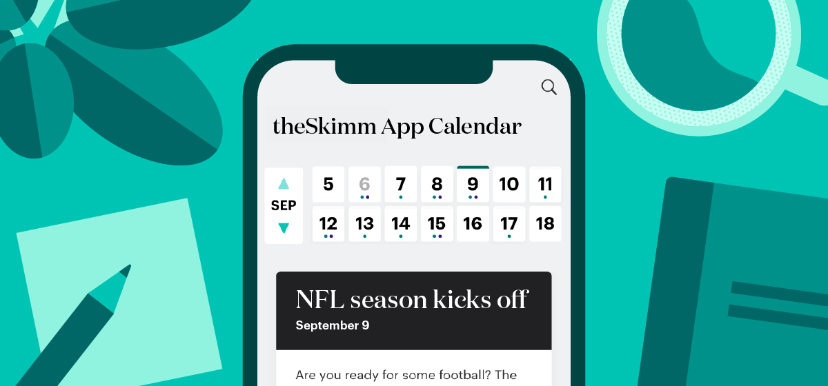 theSkimm App Calendar