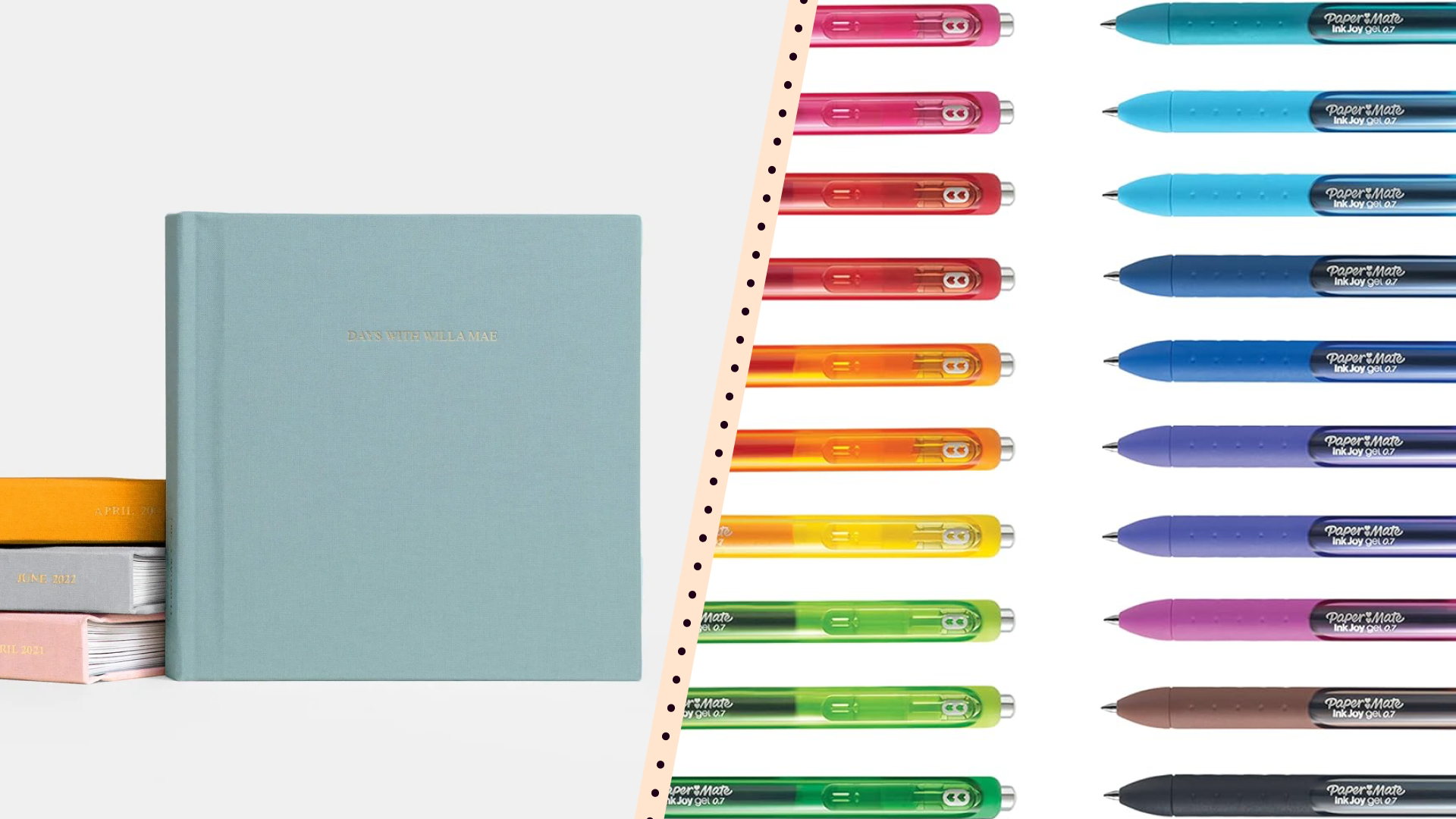 Scrapbook Gel Pens Rainbow Effects