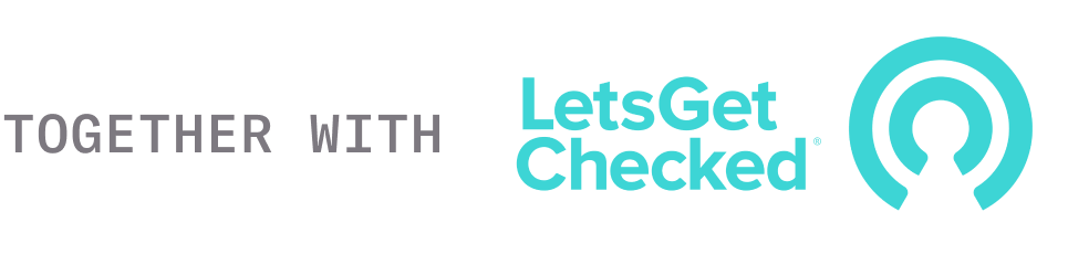 Together with Let's Get Checked