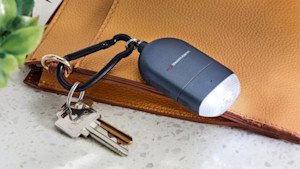 personal keychain alarm and light