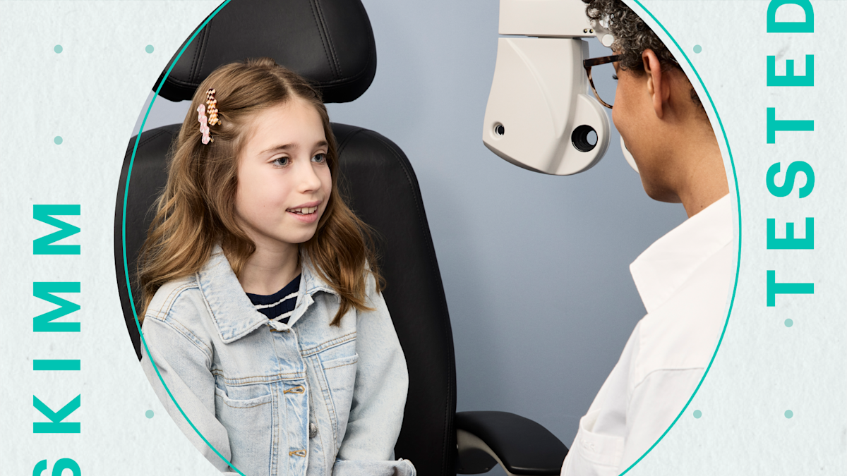 Here's What We Thought of Warby Parker's Pediatric Eye Exam theSkimm