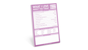 what i love about you notepad