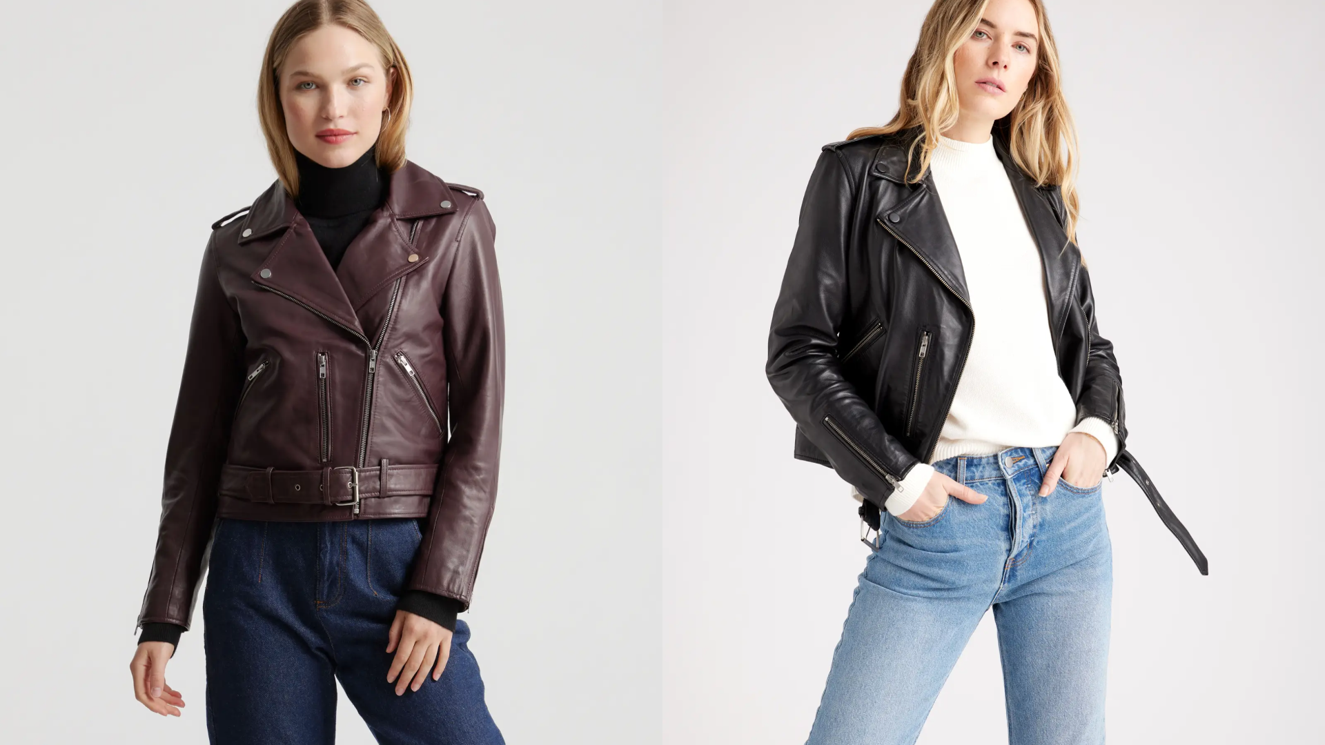14 Leather and Faux Leather Jackets for Every Style | theSkimm