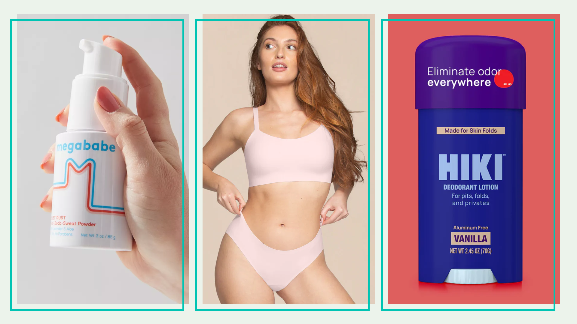 Sweaty breasts? These products could help keep under boob sweat at