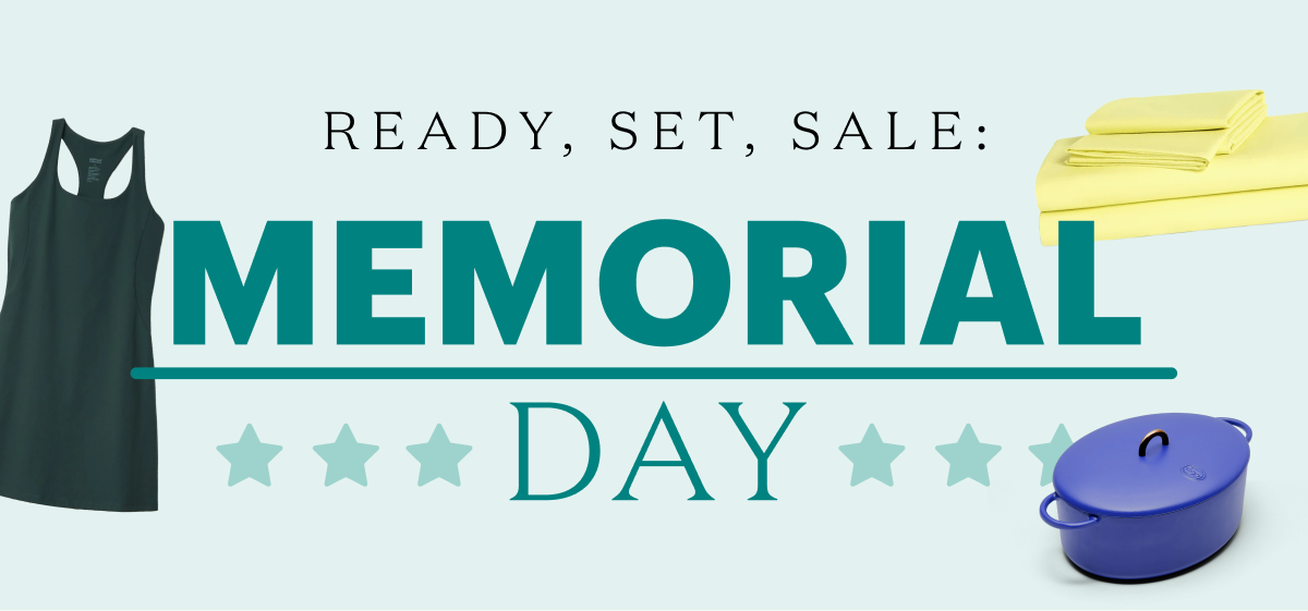 Ready, set, sale: memorial day