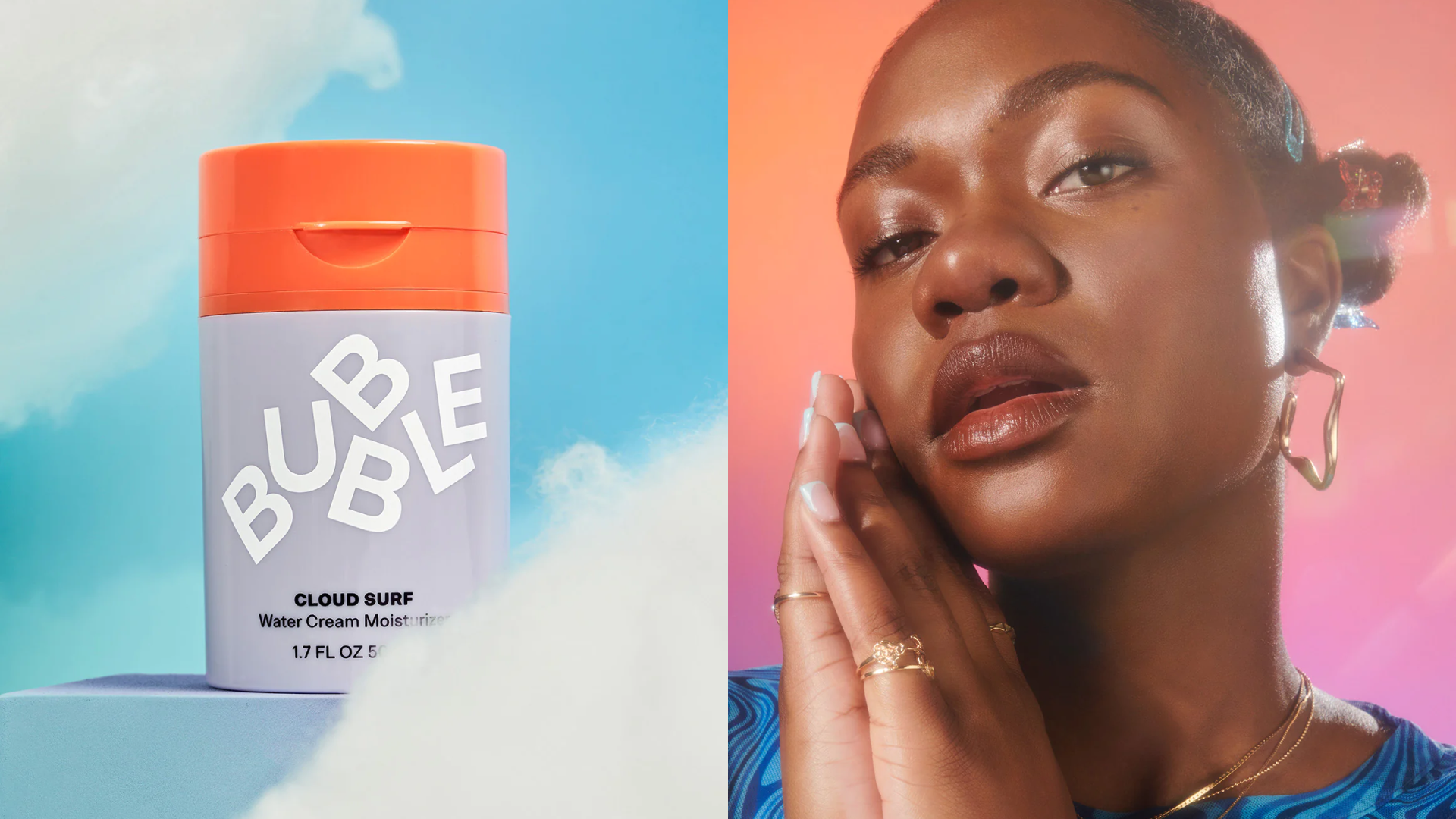 Bubble Skincare Cloud Surf Water Cream Facial Moisturizer