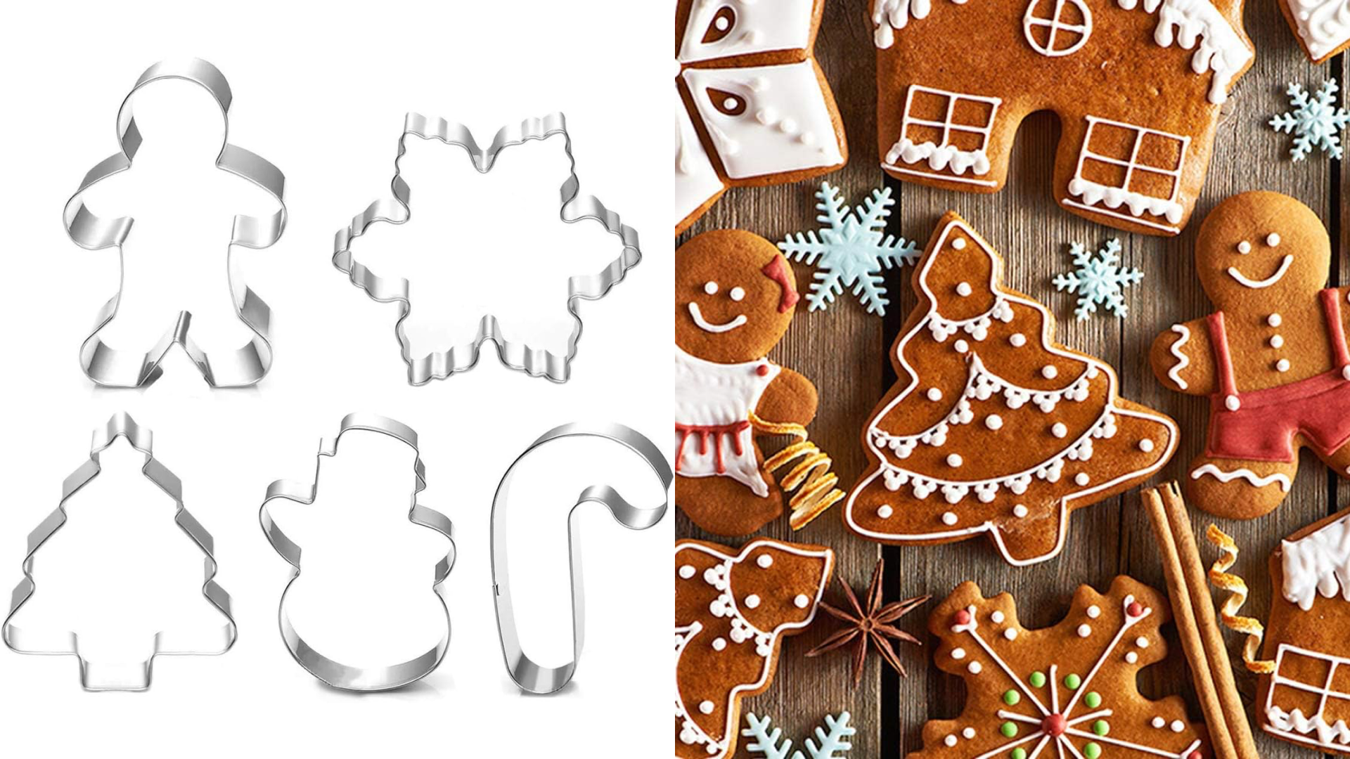 These Holiday-Themed Mini Waffle Makers Are Shaped Like Christmas Trees, Gingerbread  Men, and Snowflakes
