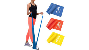no-loop rubber resistance bands for upper body workouts