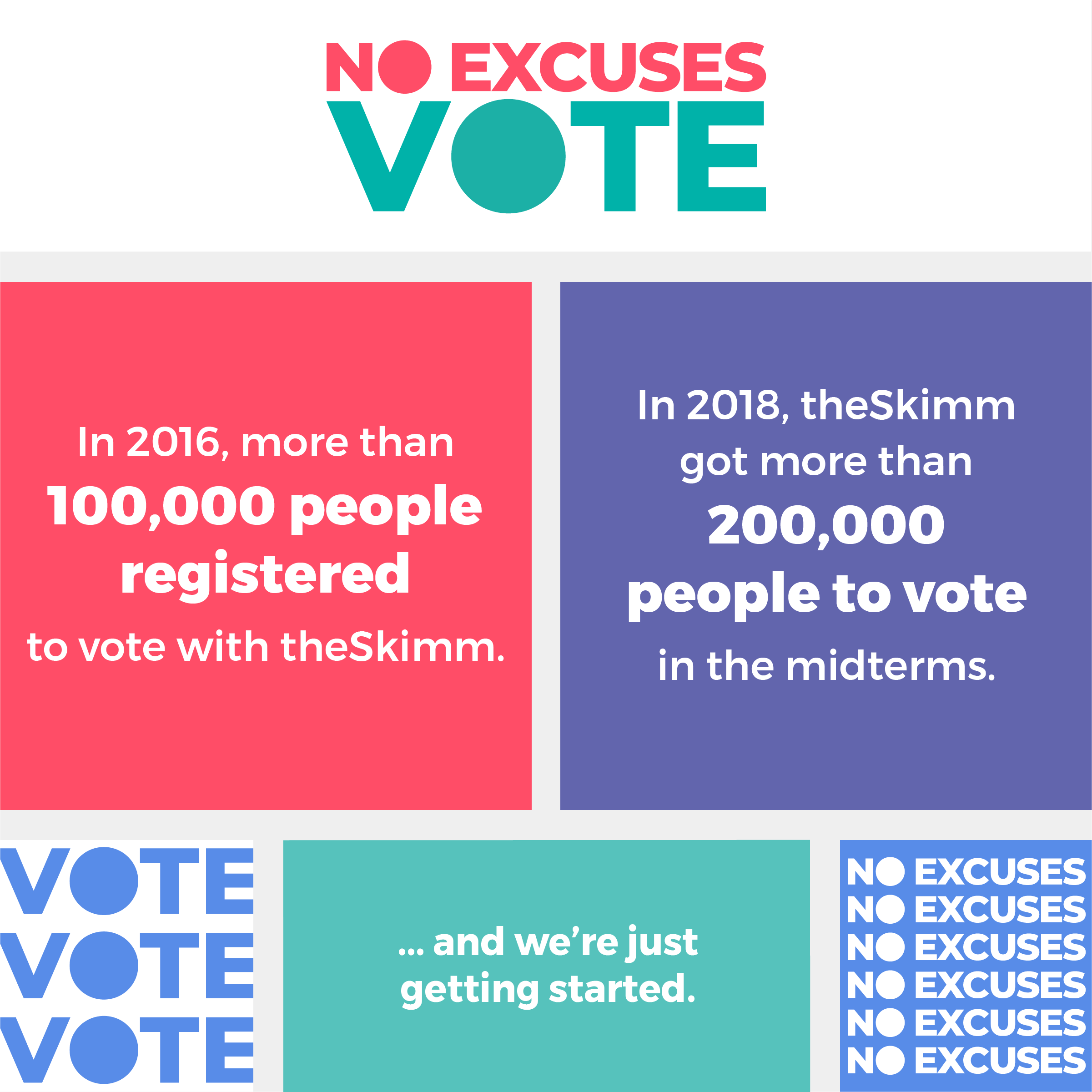 No Excuses Vote