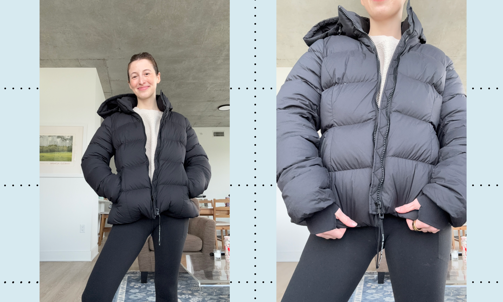 SUMARI Thinsulate™ PUFF JACKET BLACK | nua