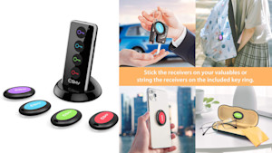 GPS key tags to help you find your keys and missing valuables