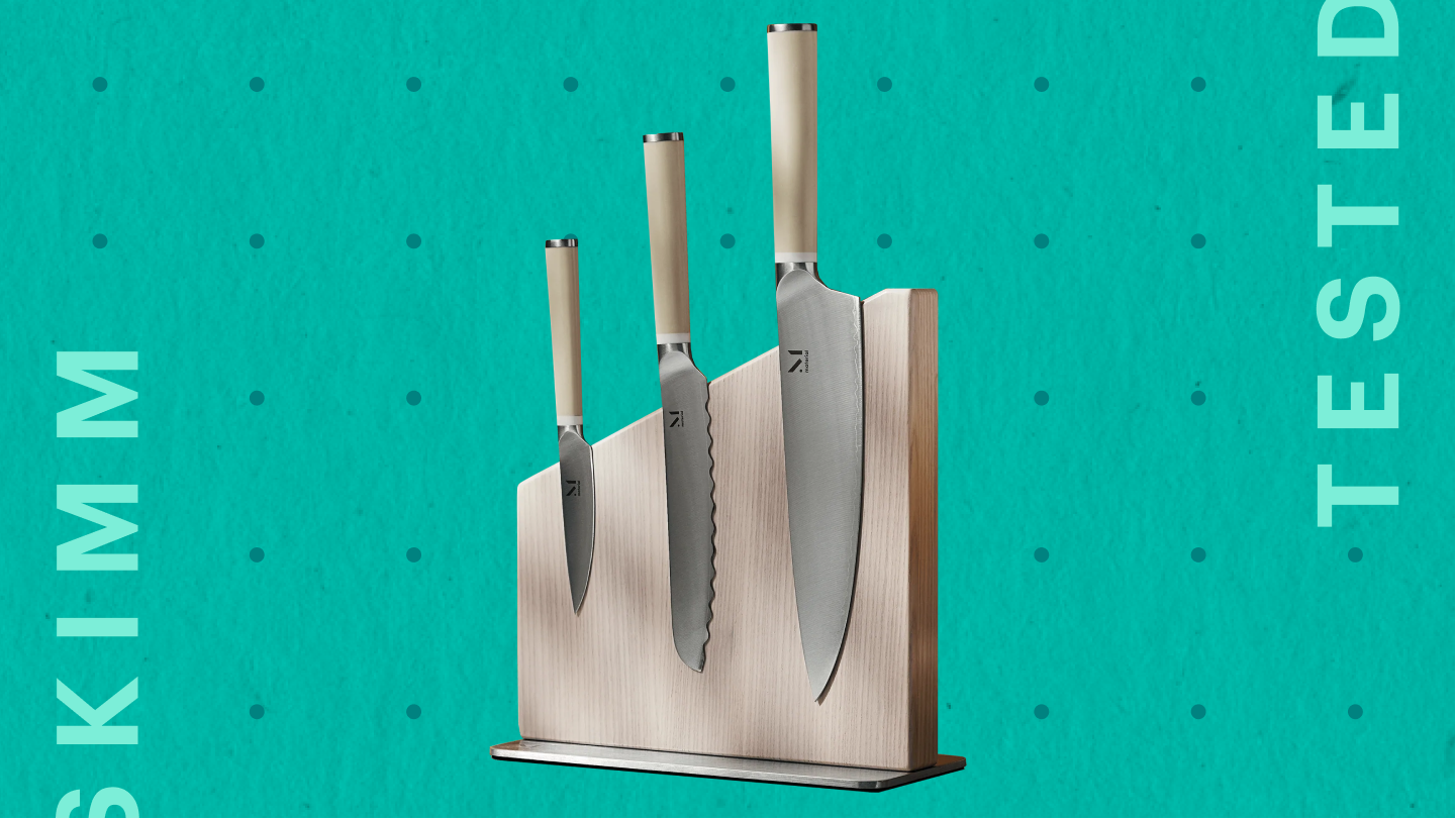 We slashed the price on this Japanese kitchen knife set to $90
