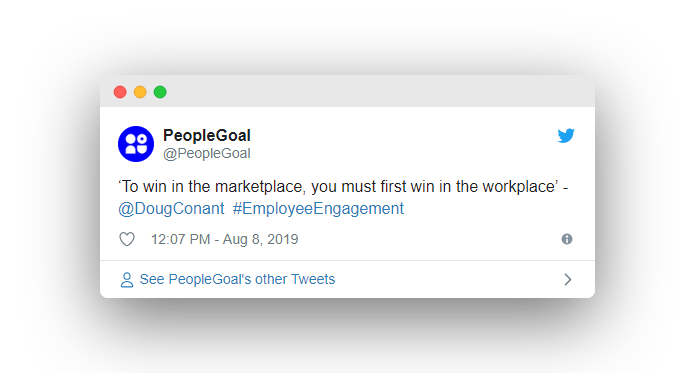 Employee Engagement - PeopleGoal