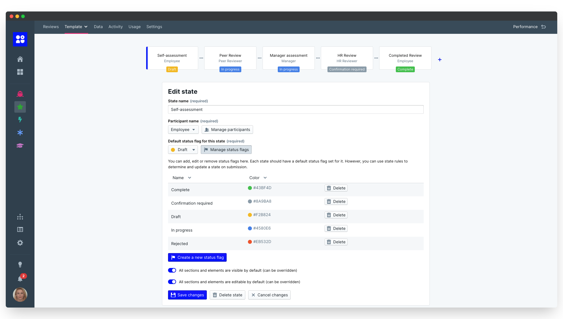 hr workflow edit state