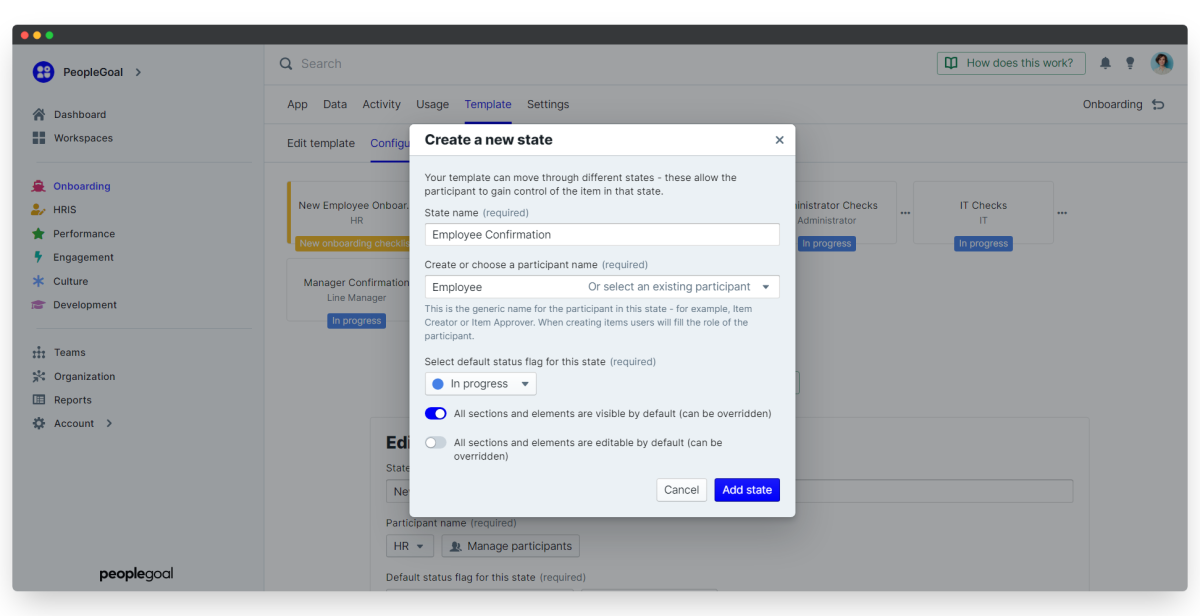 employee onboarding process - new state