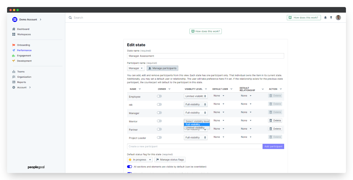 edit visibility