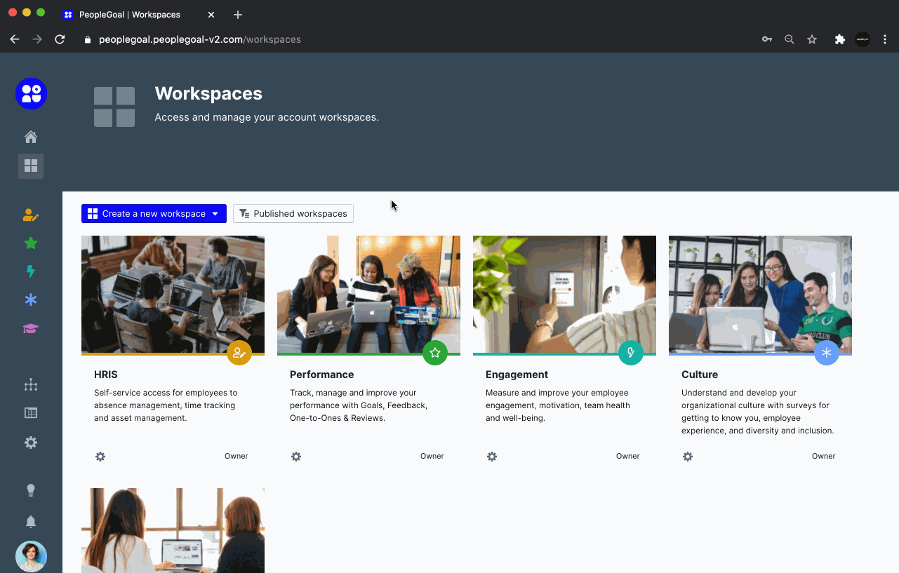 employee onboarding install workspace