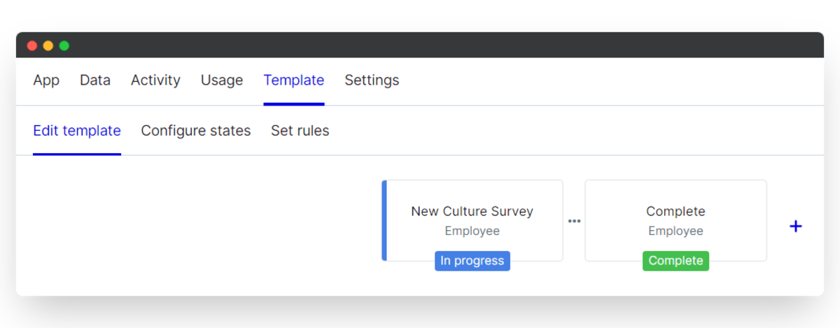 company culture survey - edit template