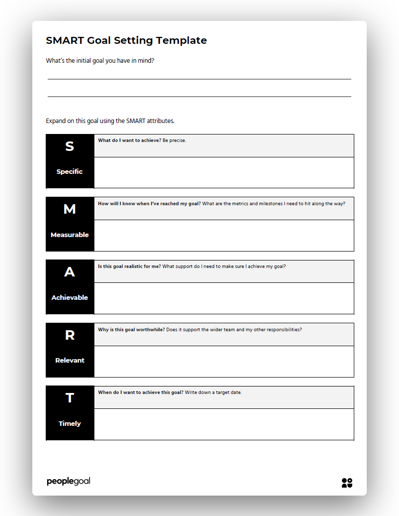 Goal Chart Examples