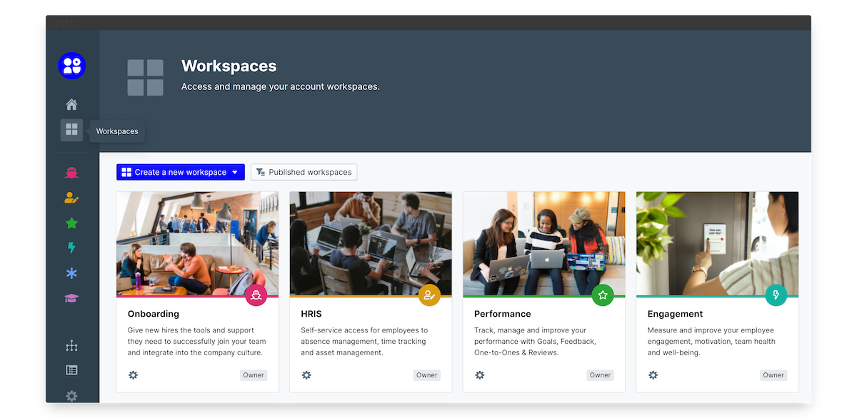 peoplegoal user guide workspaces