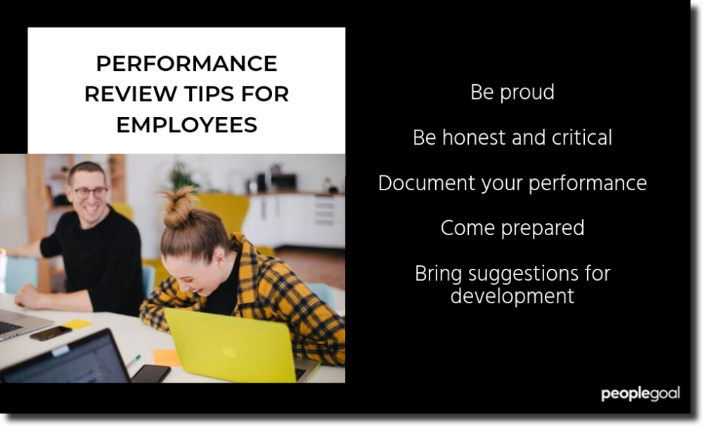Performance review tips for employees