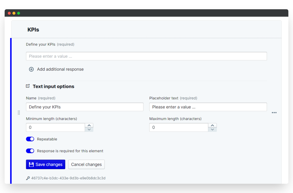 okrs - edit kpis