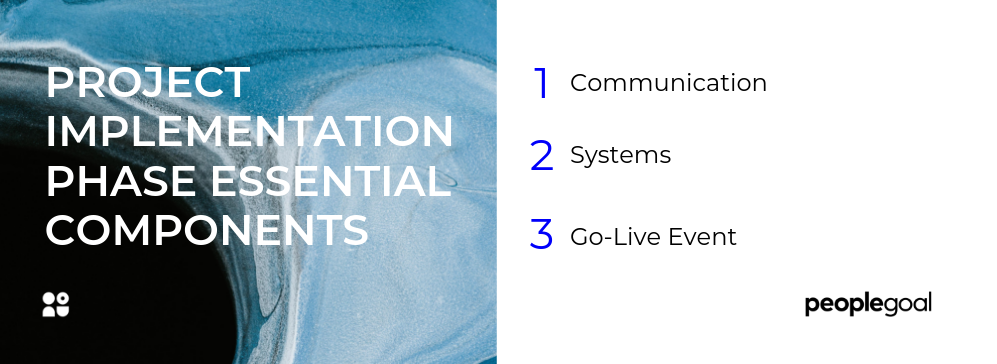 project implementation phase essential components