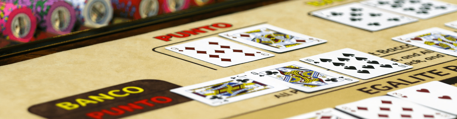 How to play baccarat
