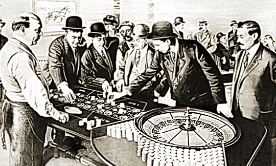 The origin of roulette
