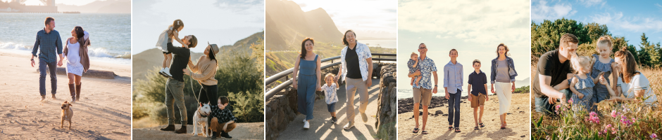 Casual chic family photoshoot outfit ideas