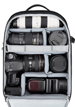 BAGSMART Camera Backpack, DSLR SLR Camera Bag Backpack