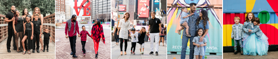 urban family photoshoot outfit ideas