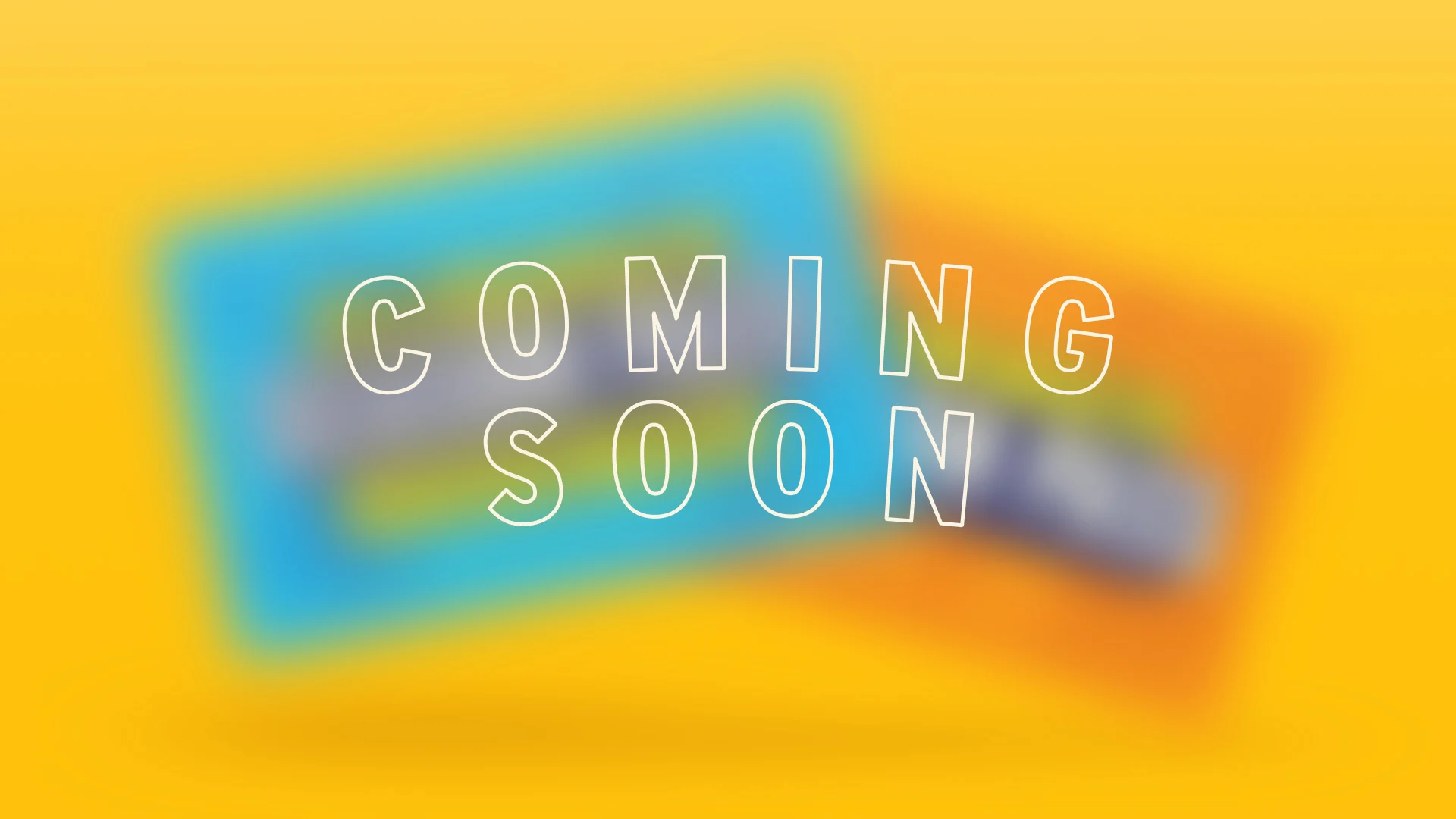 Blurry Summer Season Pass cards with Coming Soon text in the foreground.