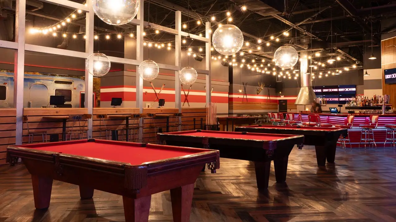 High-quality billiards tables in a unique setting
